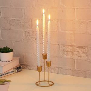 Metal Gold Retro Candle Holder