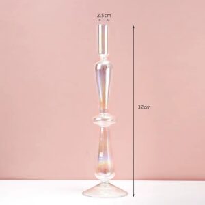 38-Glass Candle Holder – Pearl -Model 03